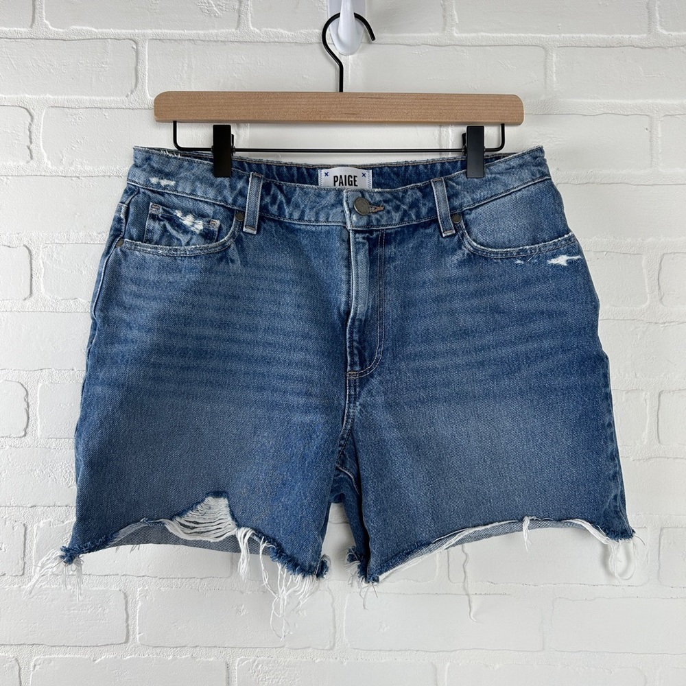 PAIGE Sarah Longline Jean Shorts